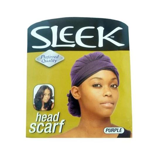 Sleek Hair Head Scarf Fuchsia