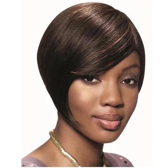 Sleek Hair Human Hair Wig Style Chic 2