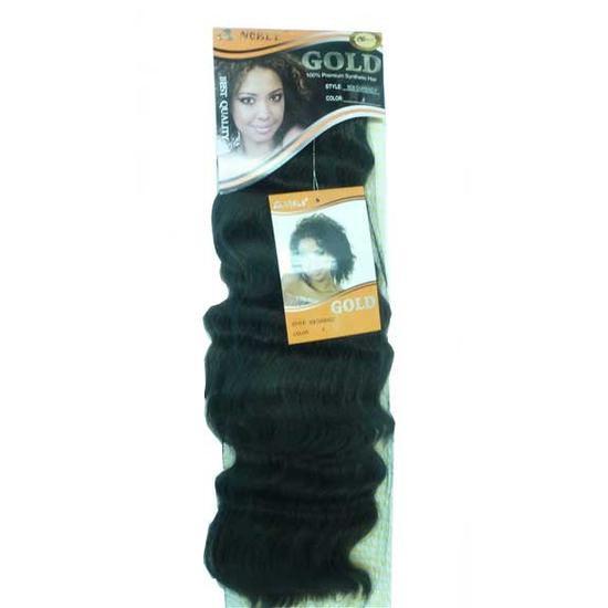 Sleek Hair Noble Gold Synthetic New Charming Weave