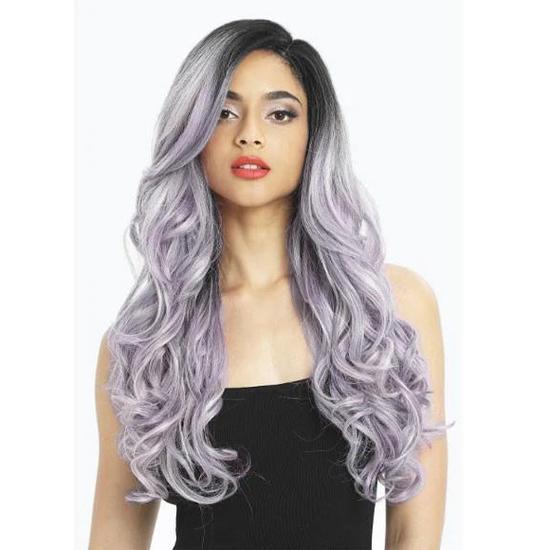 Sleek Hair Spotlight Synthetic Adriana Luxurious Lace Parting Wig 4