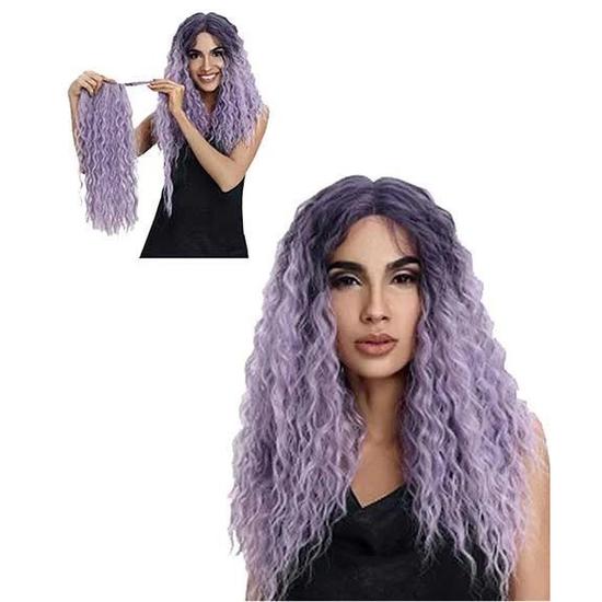 Sleek Hair Spotlight Synthetic Leigh Luxurious Lace Parting Wig 1
