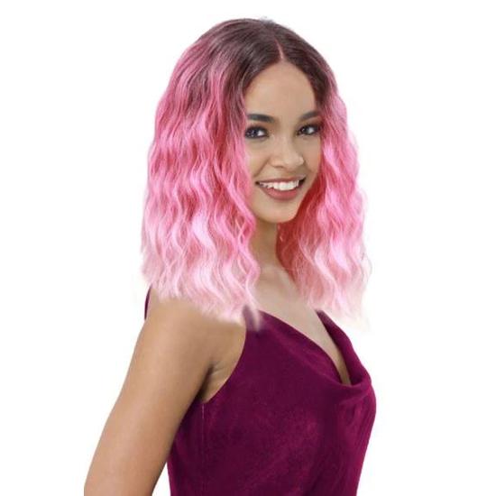 Sleek Hair Spotlight Synthetic Sacha Luxurious Lace Parting Wig 1B