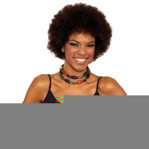 Sleek Hair Synthetic Wig Style Big Afro