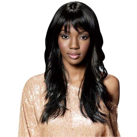 Sleek Hair Wig Fashion Synthetic Naomi Wig 1B