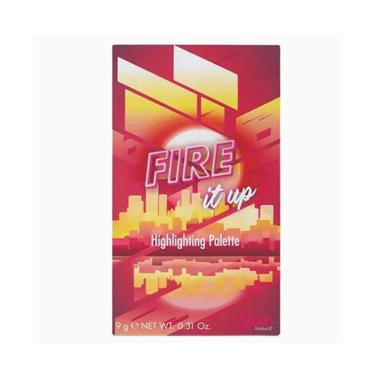Sleek MakeUP Highlighting Palette Fire It Up