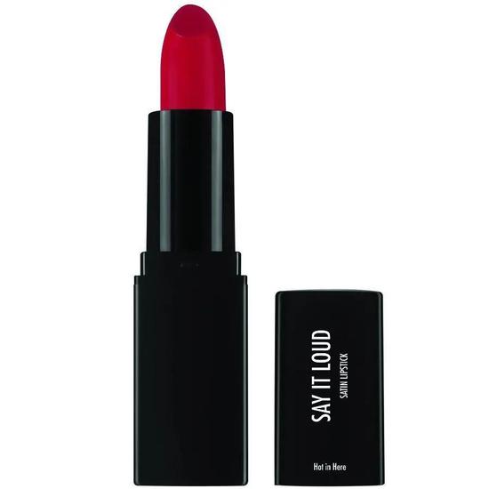 Sleek MakeUP Say It Loud Satin Lipstick Hot In Here