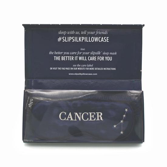 Slip Pure Silk Sleep Mask Zodiak Collection Cancer Imperfect Box