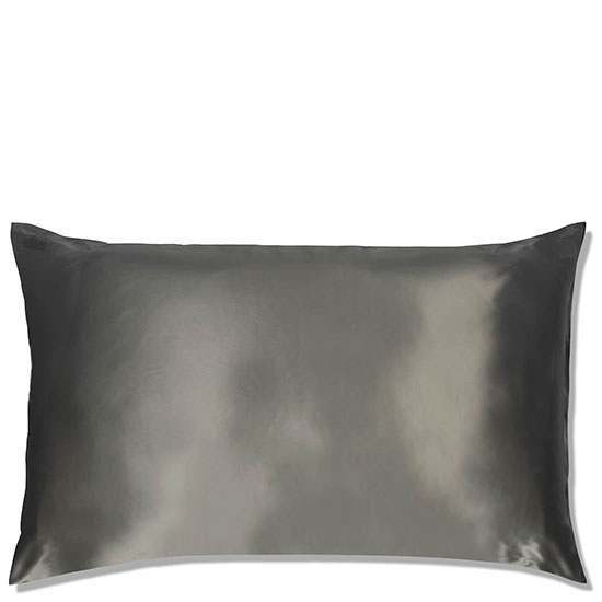 Slip Silk Pillowcase King Charcoal