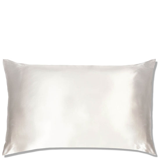 Slip Silk Pillowcase King White