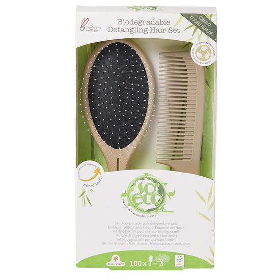 So Eco Biodegradable Detangling Hair Set