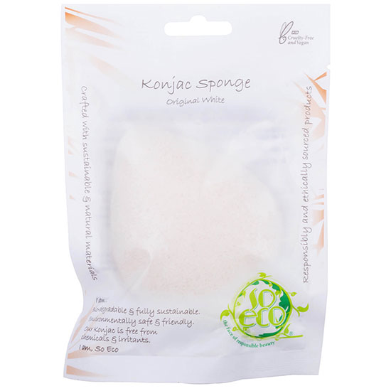 So Eco Konjac Face Sponge White