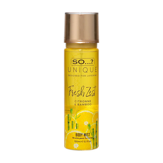 So?? Unique Fresh Zest Body Mist 150ml
