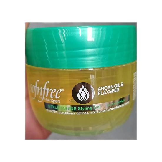 Sofn'Free Argan Oil & Flaxseed Styling Gel 250ml