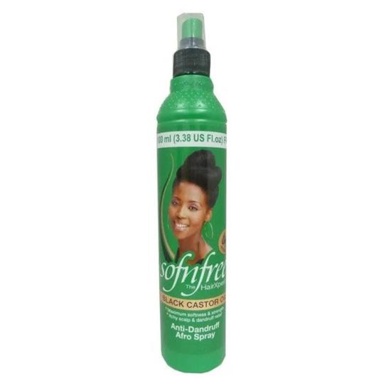 Sofn'Free Black Castor Oil Anti-Dandruff Afro Spray 350ml