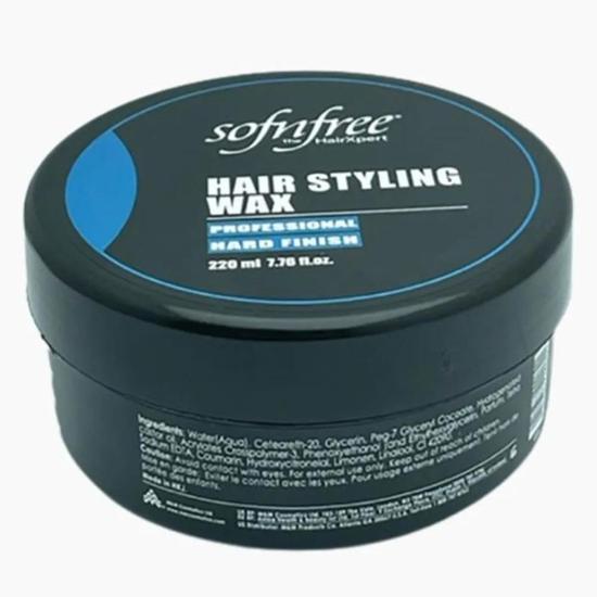 Sofn'Free Hair Styling Wax Hard Finish 220ml