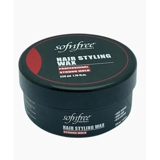 Sofn'Free Hair Styling Wax Strong Finish 220ml