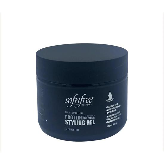 Sofn'Free Protein Styling Gel Black 907ml
