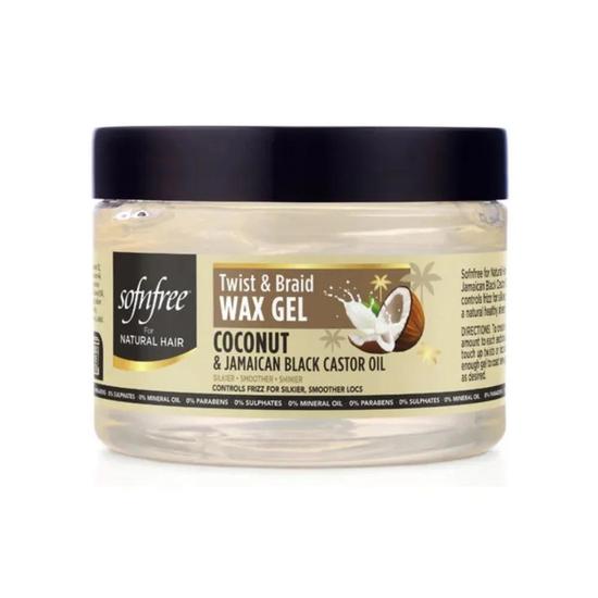 Sofn'Free Twist & Braid Wax Gel 250ml