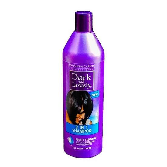 SoftSheen Carson Dark & Lovely 3 In 1 Conditioning Shampoo Sulphate Free Shampoo 250ml