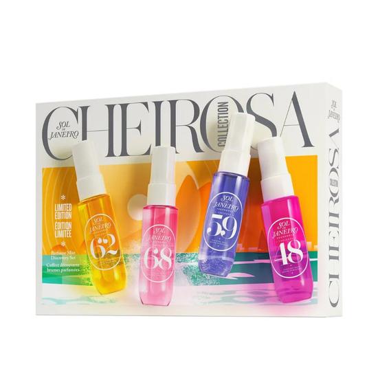 Sol de Janeiro Limited Edition Cheirosa Perfume Mist Discovery Fragrance Gift Set 62 + 68 + 59 + 76