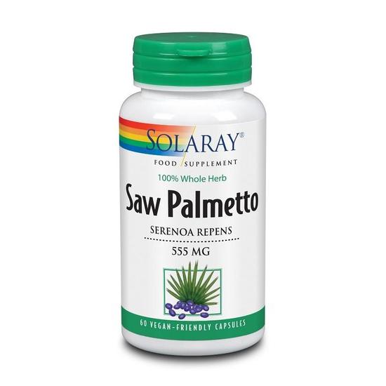 Solaray Saw Palmetto 550mg Capsules