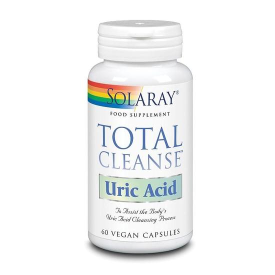 Solaray Total Cleanse Uric Acid Capsules 60 Capsules