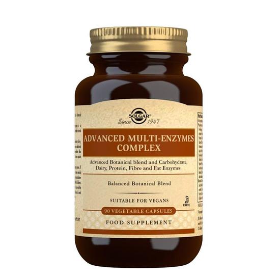 Solgar Advanced Multi-Enzyme Complex Vegetable Capsules