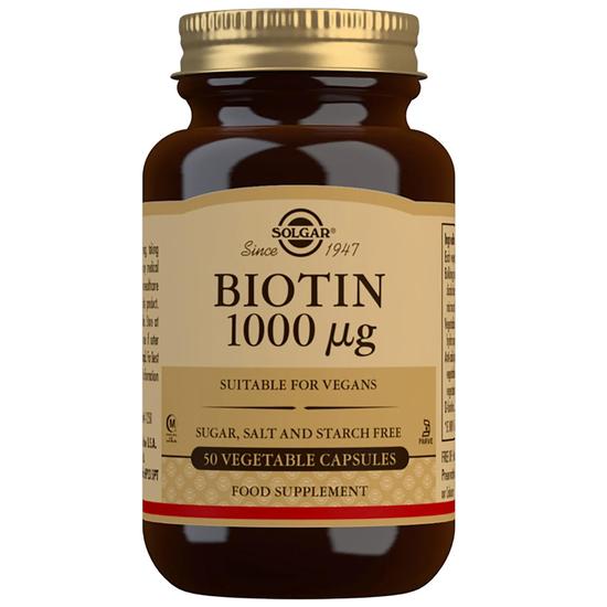 Solgar Biotin 1000mcg