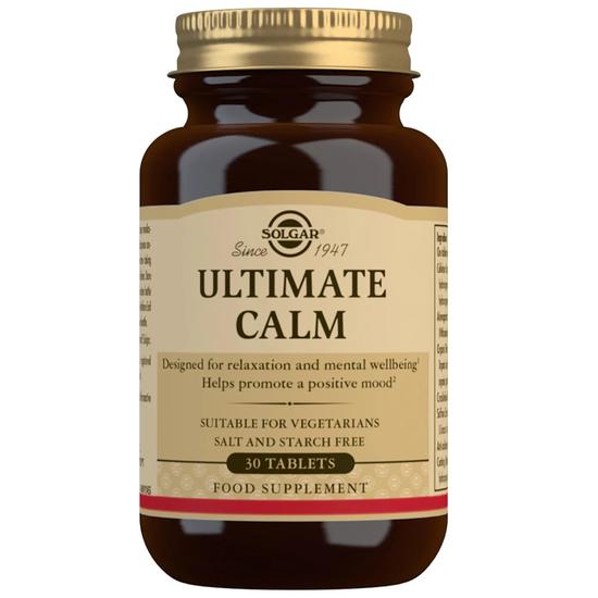 Solgar Botanical & Herb Ultimate Calm Tablets 30 Tablets