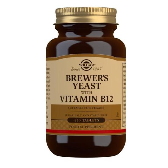 Solgar Brewer's Yeast Tablets 250 Tablets