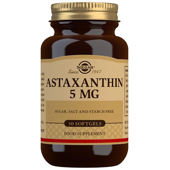 Solgar Carotenoids Astaxanthin 5mg Softgels x30