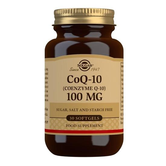Solgar CoQ-10 100mg Softgels 30 Softgels