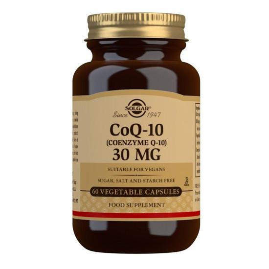 Solgar CoQ-10 30mg Vegicaps 60 Vegicaps