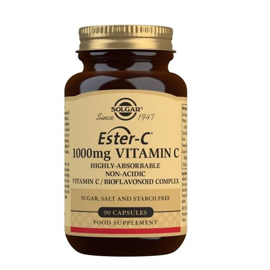Solgar Ester-C 1000mg Vitamin C Capsules 90 Capsules