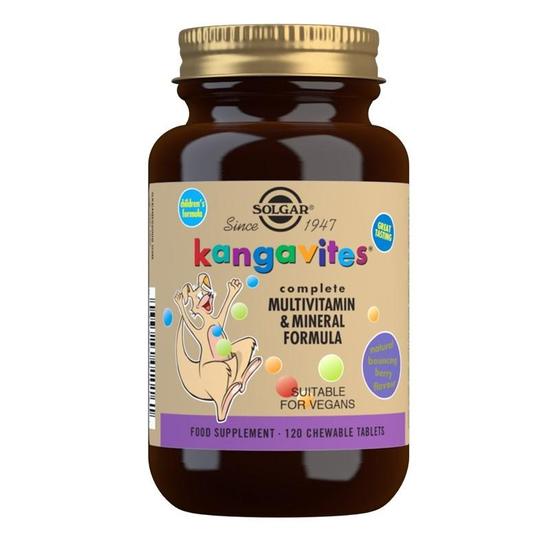 Solgar Kangavites Bouncin' Berry Chewable Tablets 120 Tablets