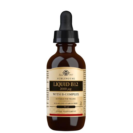 Solgar Liquid B12 2000 Ug With B-Complex 59ml