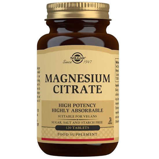 Solgar Minerals Magnesium Citrate Tablets