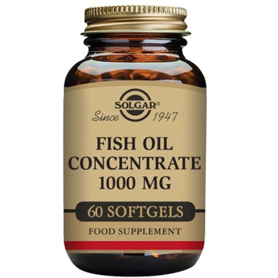 Solgar Omegas & Fatty Acids Fish Oil Concentrate 1000mg 60 Softgels