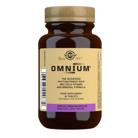 Solgar Omnium Tablets 90 Tablets