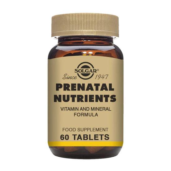 Solgar Prenatal Nutrients Tablets 60 Tablets