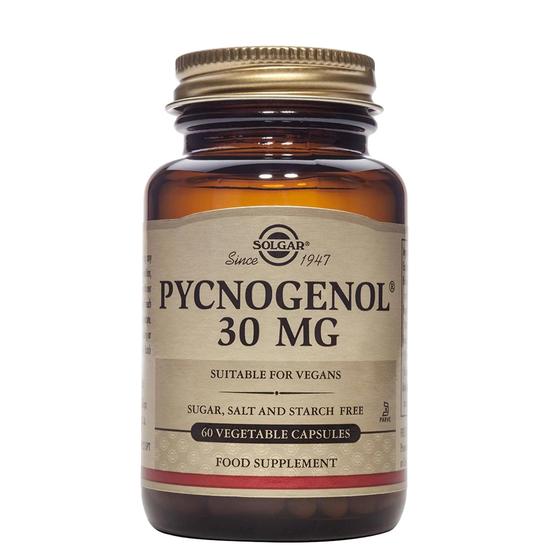 Solgar Pycnogenol 30mg Vegetable Capsules 60 Capsules