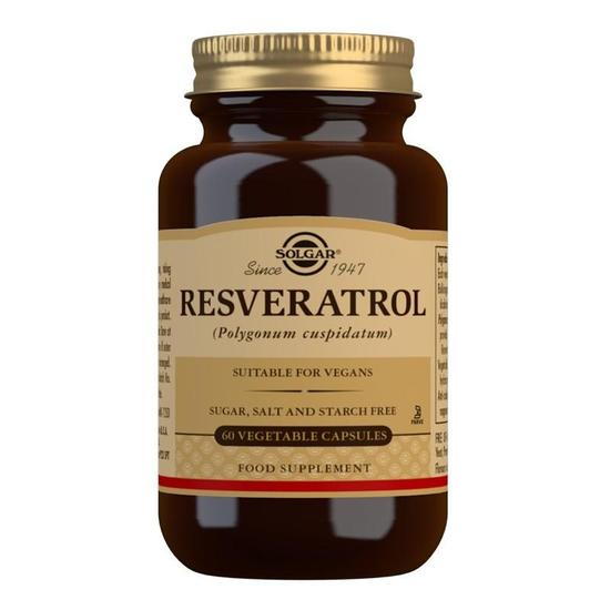 Solgar Resveratrol 100mg Vegicaps 60 Vegicaps