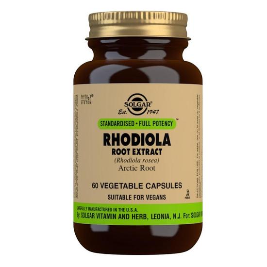 Solgar Rhodiola Root Extract Capsules 60 Capsules