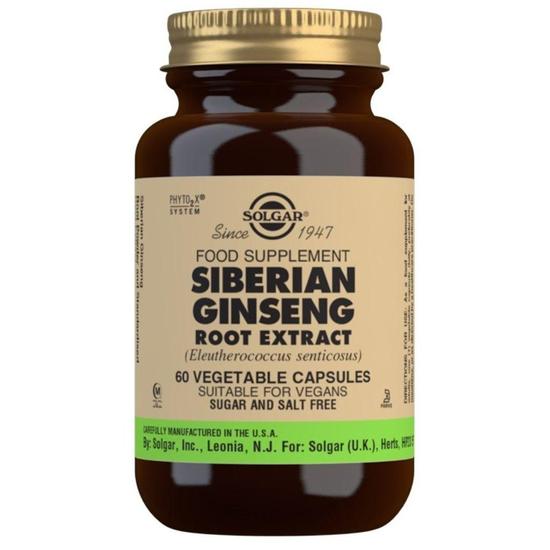 Solgar Siberian Ginseng Root Extract Vegicaps 60 Vegicaps