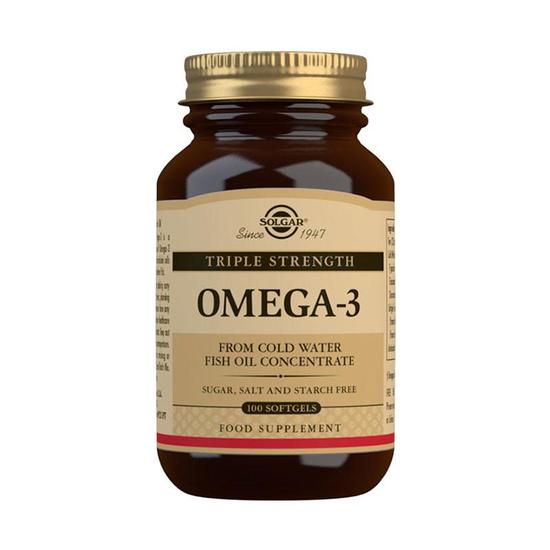 Solgar Triple Strength Omega-3 Softgels