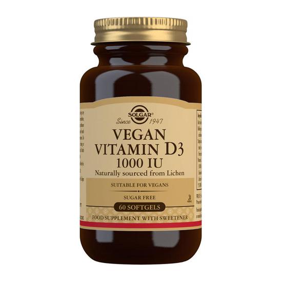 Solgar Vegan Vitamin D3 1000IU x60