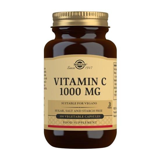 Solgar Vitamin C 1000mg Vegicaps 100 Vegicaps