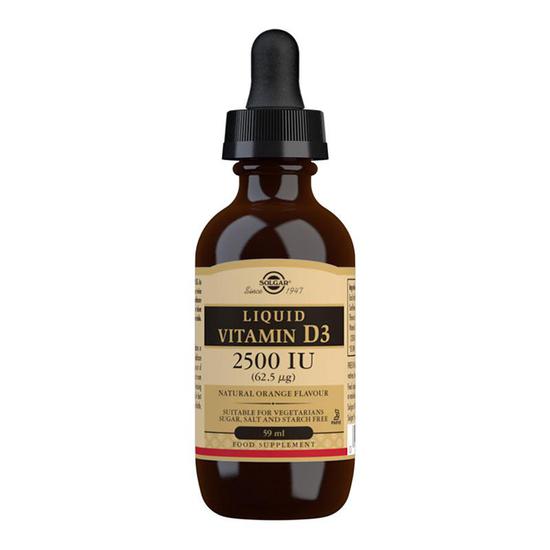 Solgar Vitamin D3 500 IU Liquid 625 Ug 59ml