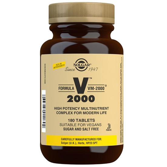 Solgar Vitamins Formula VM-2000 Tablets 180