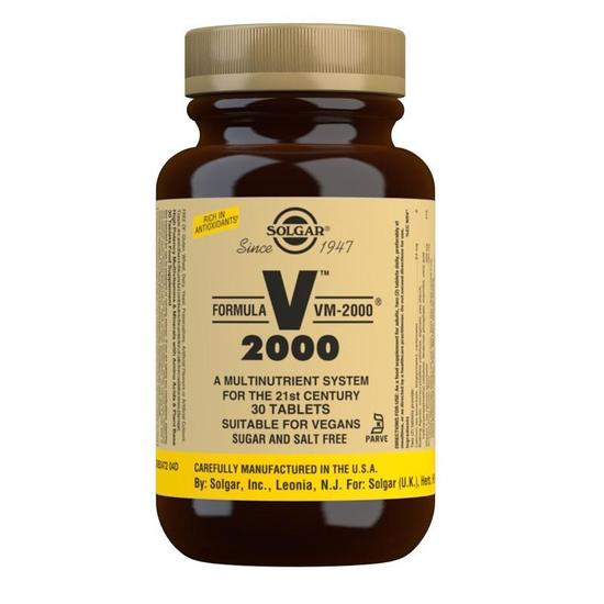 Solgar Vitamins Formula VM-2000 Tablets x30